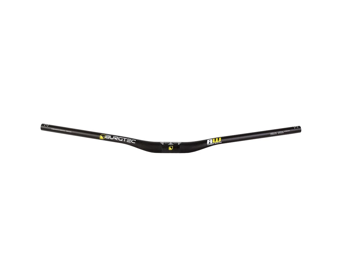 Burgtec Ride Wide Carbon Enduro Riser Bar (UD Black) (20mm Rise) (800mm) (35mm Clamp)